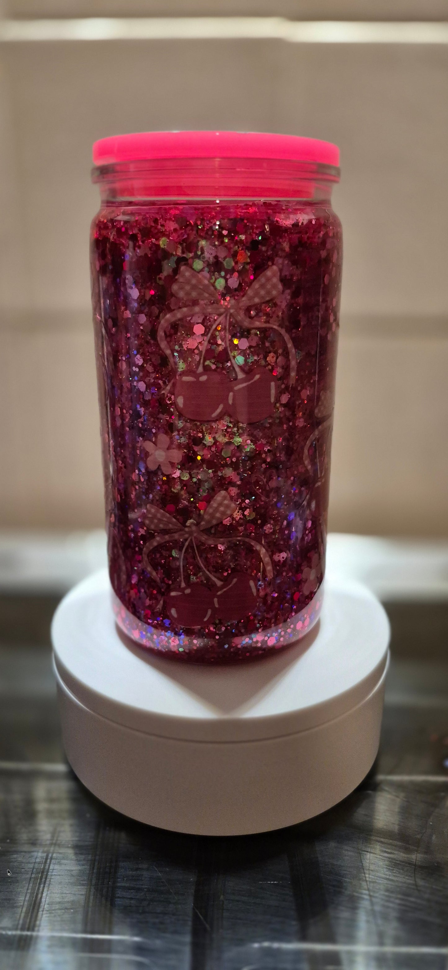 Pre-made snowglobes