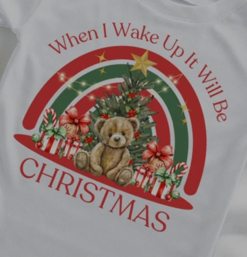 White Christmas pyjamas 🎄