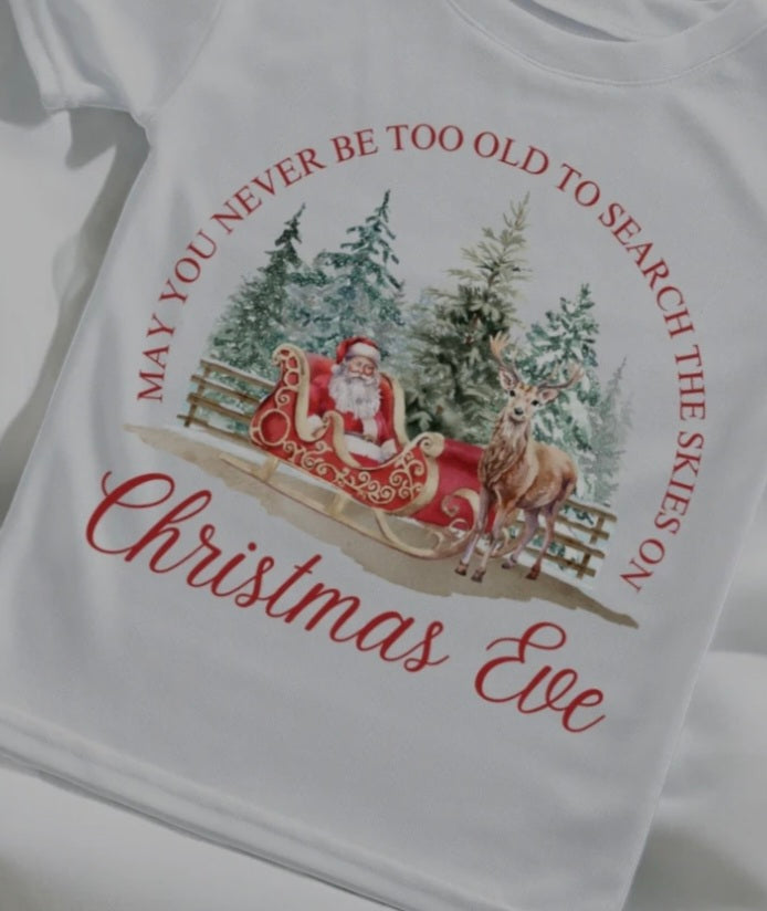 White Christmas pyjamas 🎄
