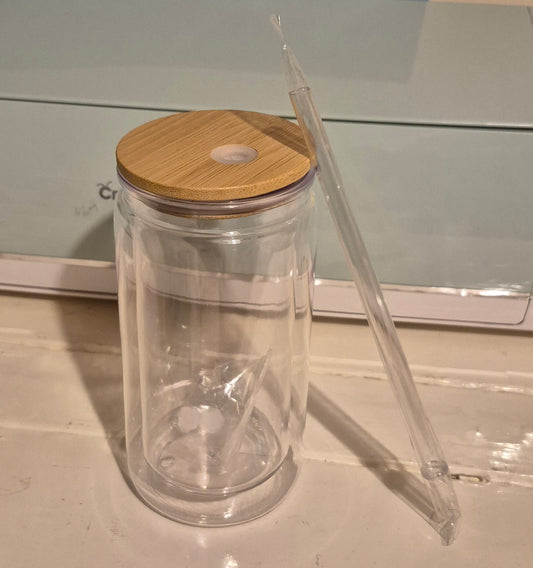 16oz Snowglobe Tumbler