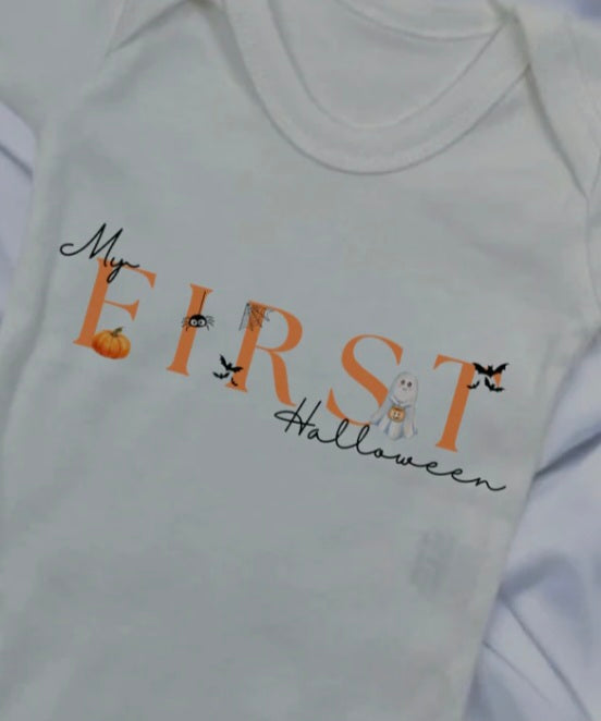 Halloween baby vests