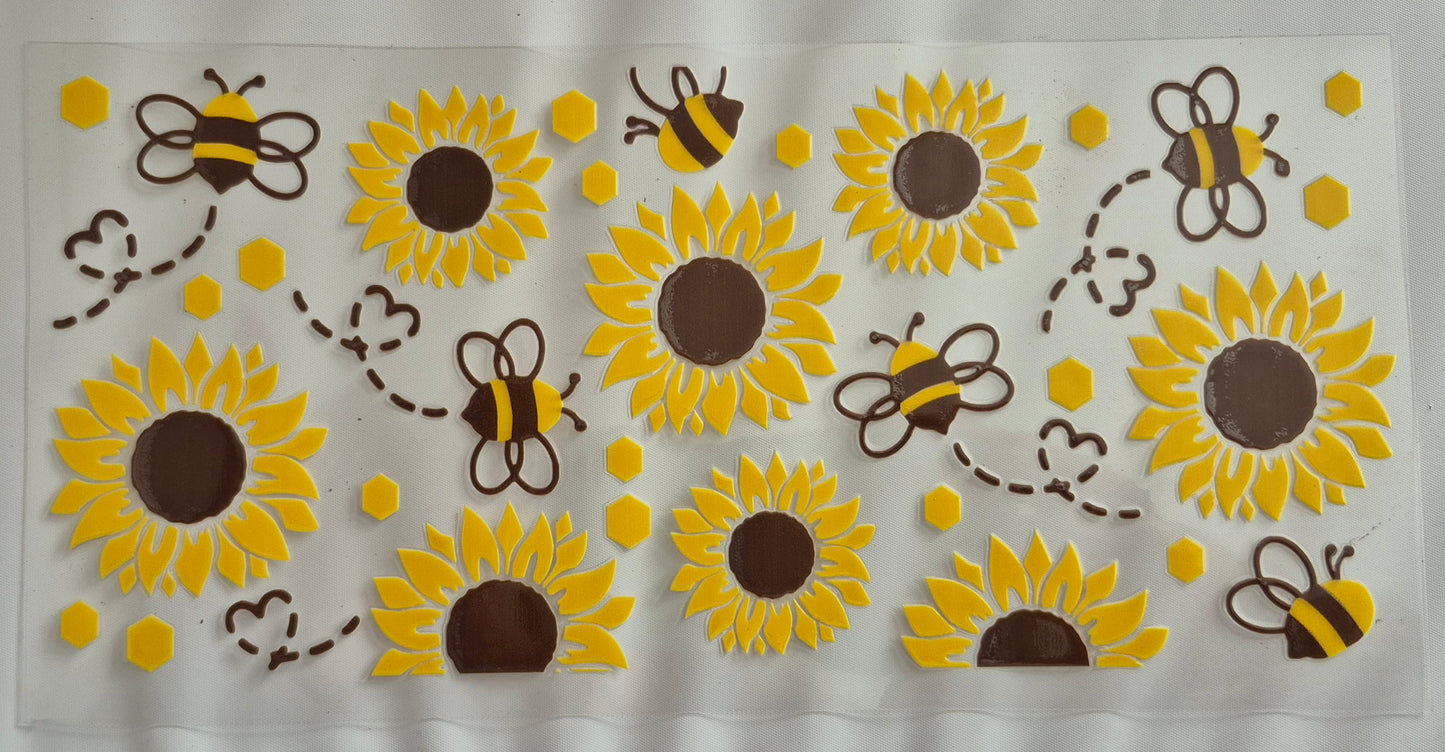 Bees and flowers