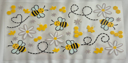 Bees and flowers