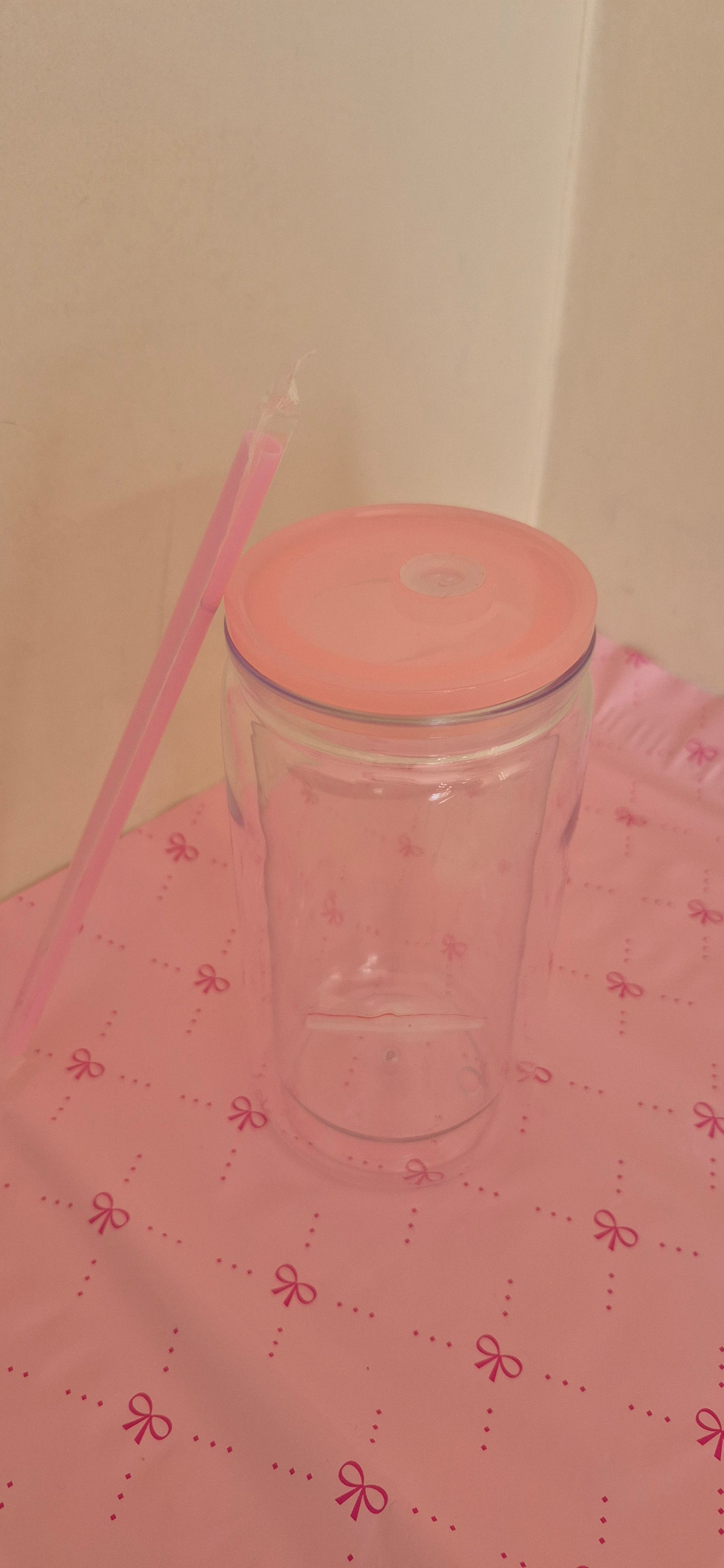 16oz snowglobe Tumbler