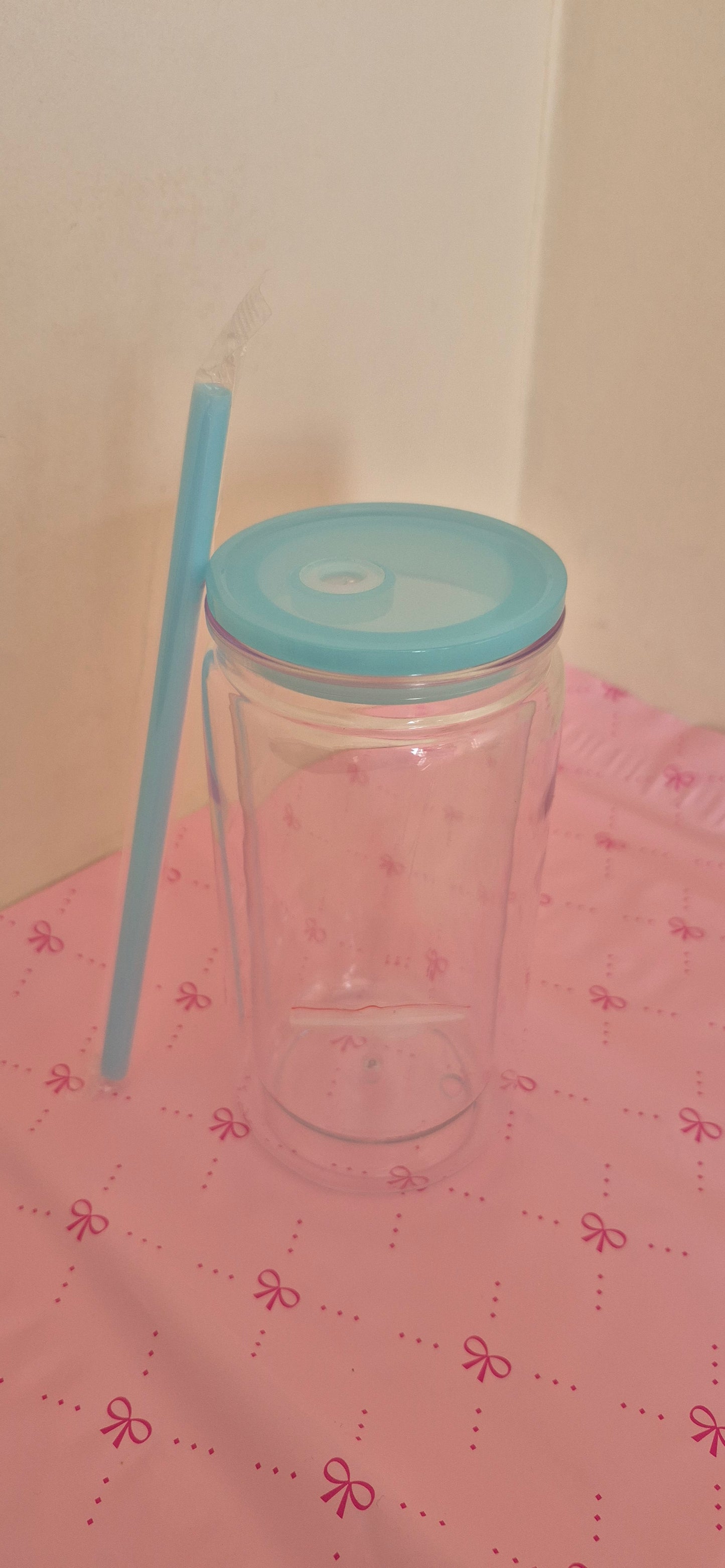 16oz snowglobe Tumbler