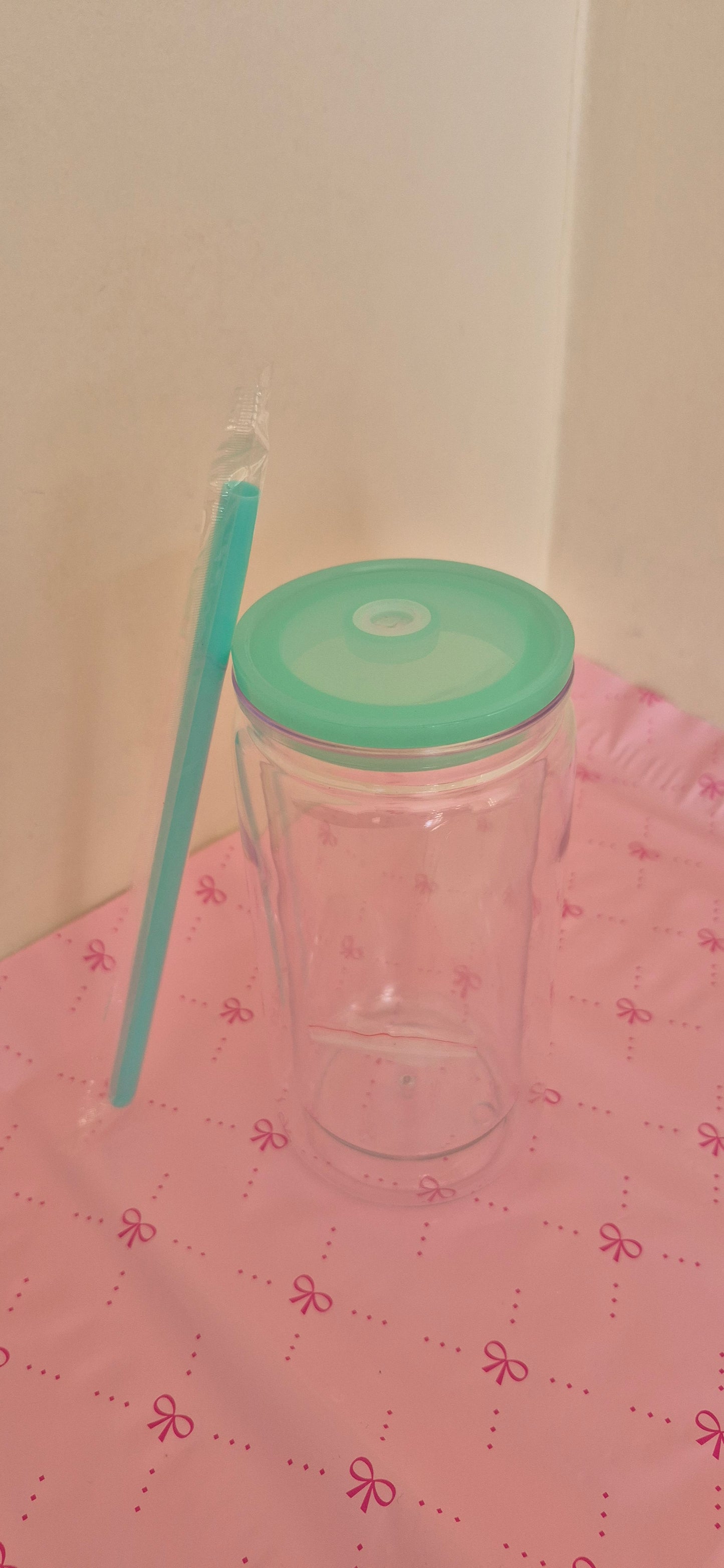 16oz snowglobe Tumbler