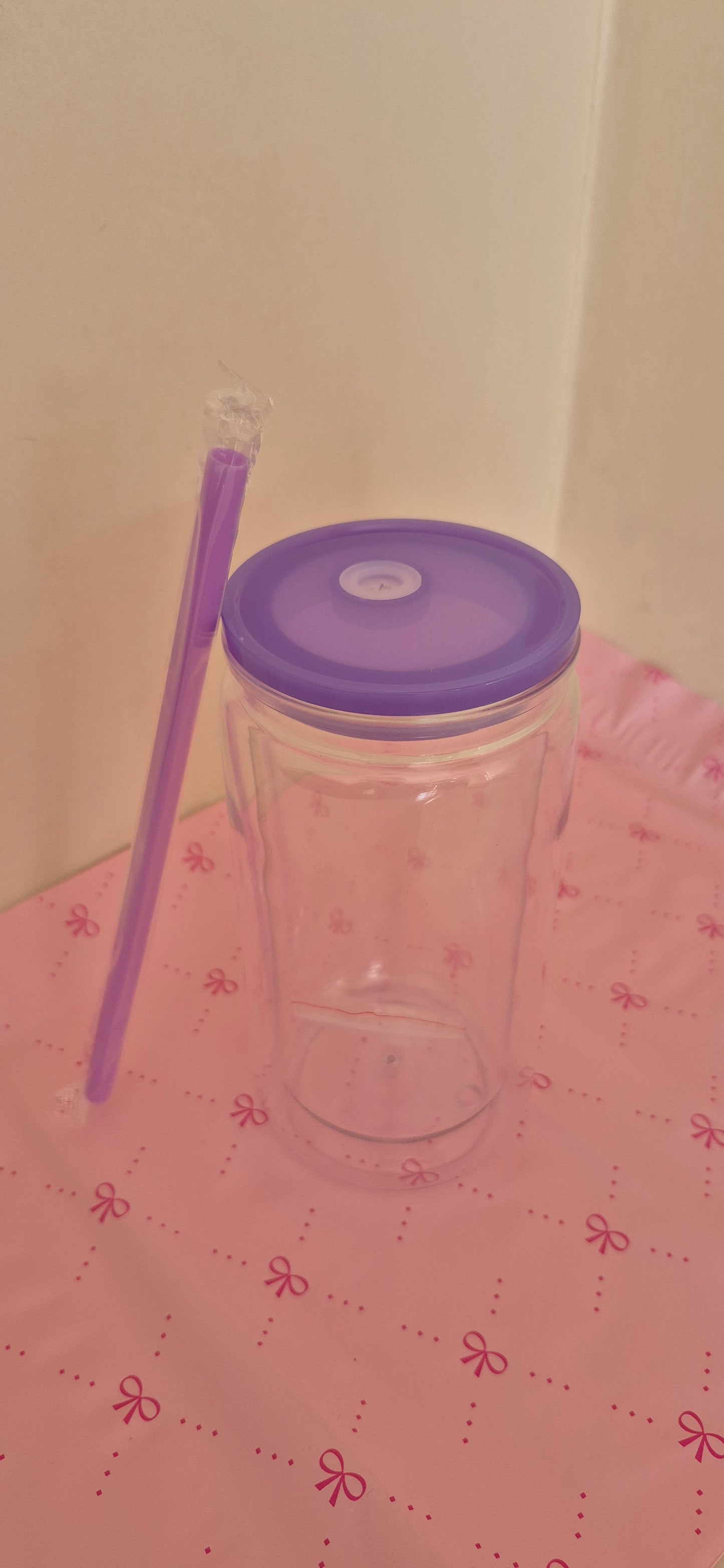 16oz snowglobe Tumbler